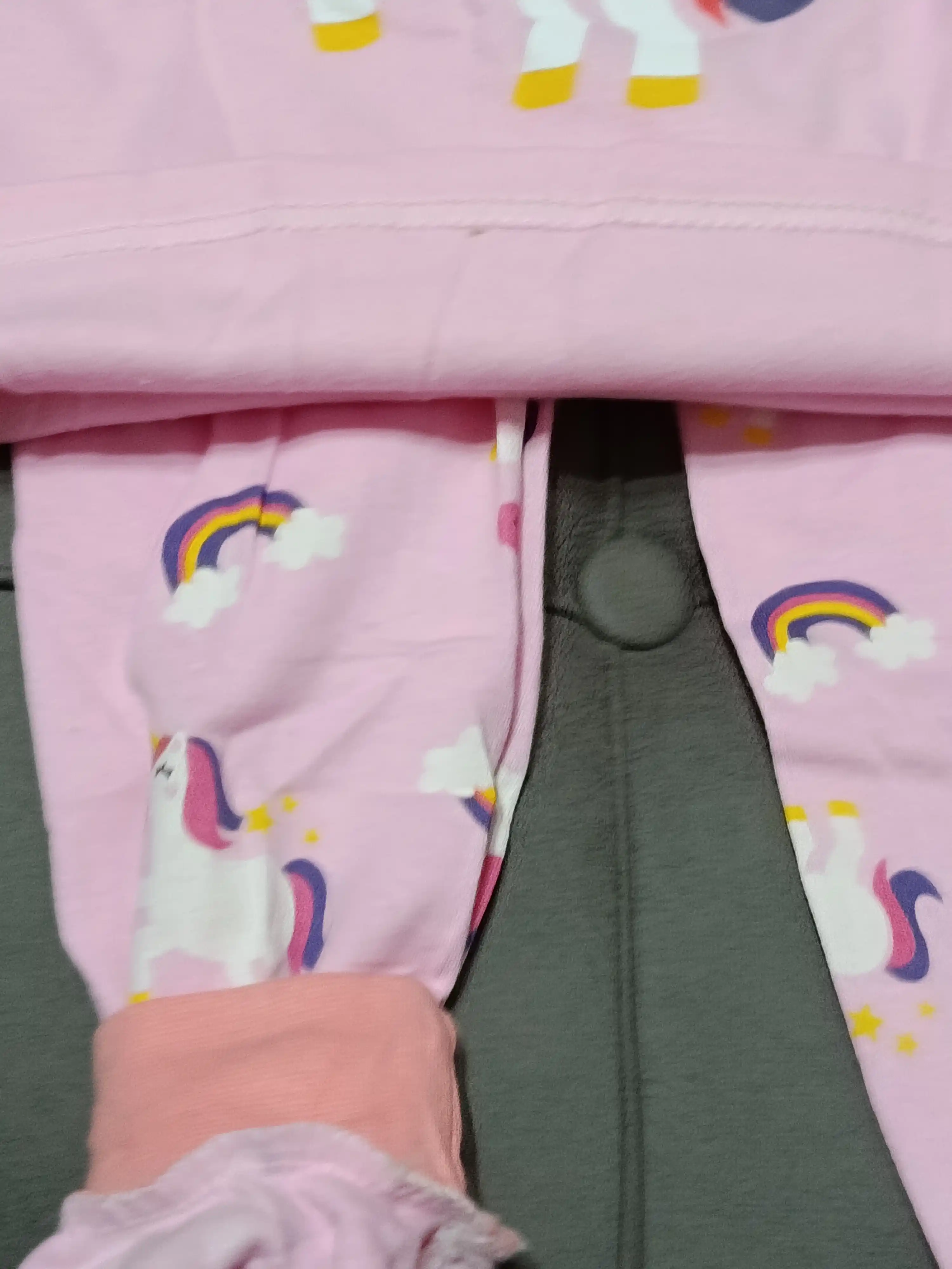 O‘g‘il bolalar va qizlar uchun pijama, 100% paxta, 7 xil rangda (90–130 sm)