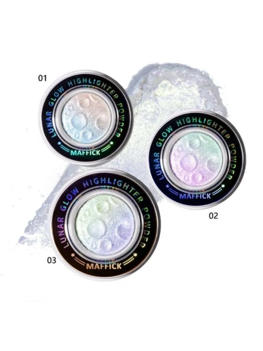 Yuz uchun suhoy haylayter tabiiy yorqinlik effekt LUNAR Glow, ton 1, 2, 3, 4