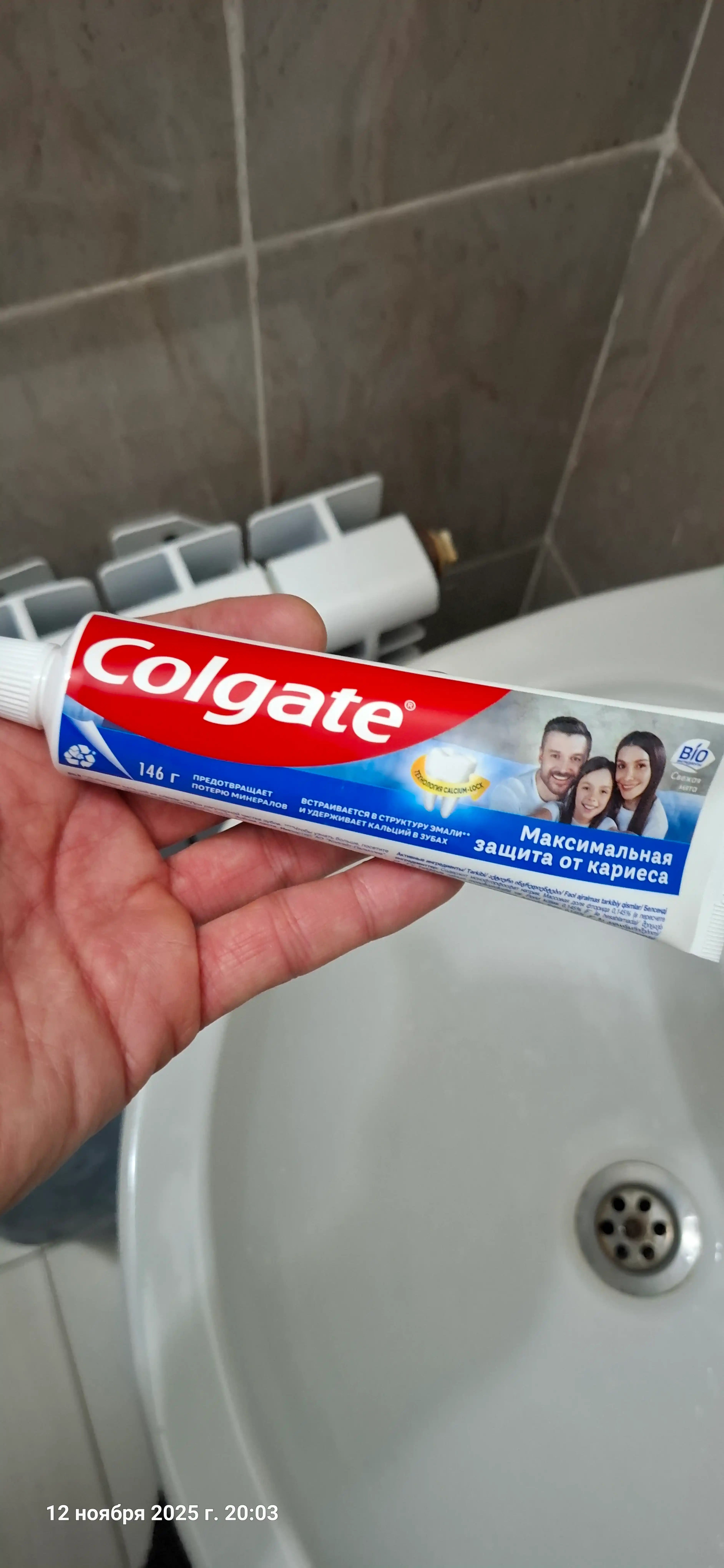 Tish pastasi Colgate MAX ftorid va kaltsiy bilan, 100 ml