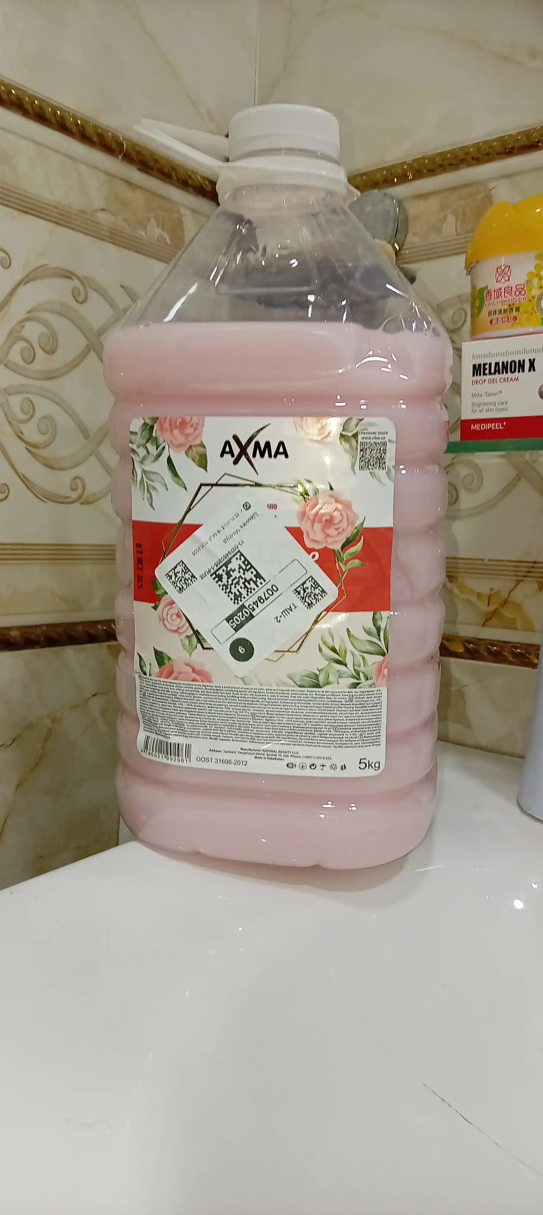 Suyuq sovun Axma, baxmal, 5 kg