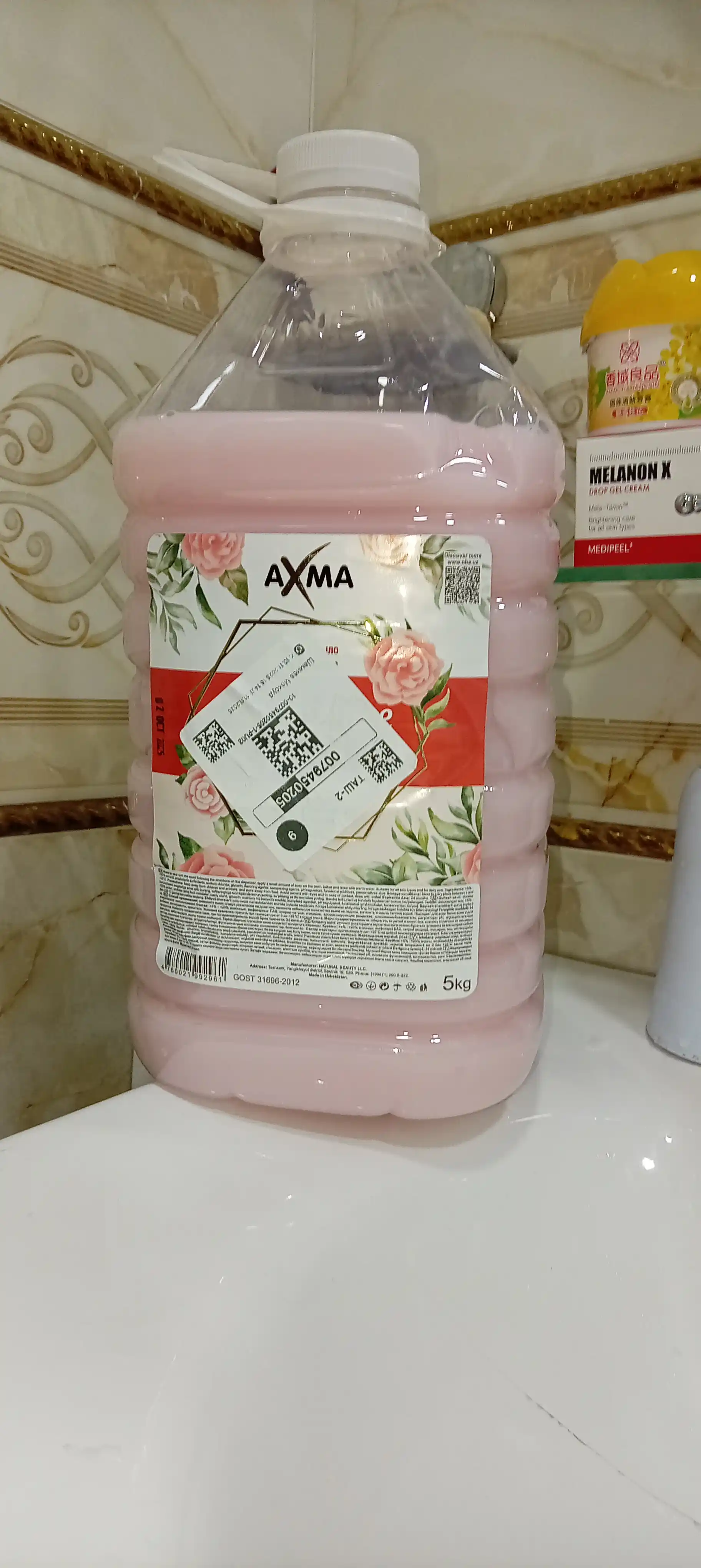 Suyuq sovun Axma, baxmal, 5 kg