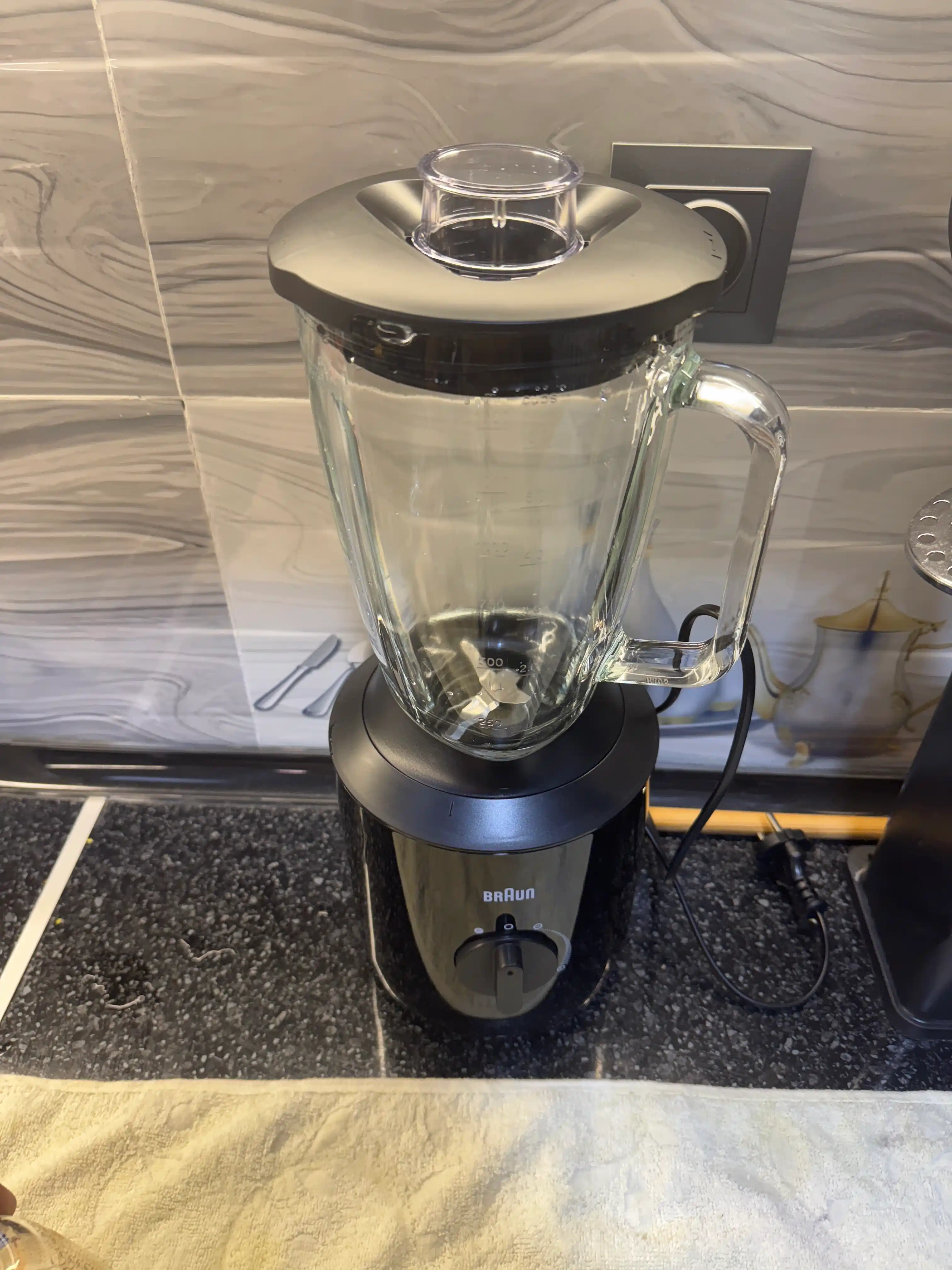 Блендер Braun JB3150BK PowerBlend 3 Jug, 800 Вт, TriAction, термостекло 1.5 л