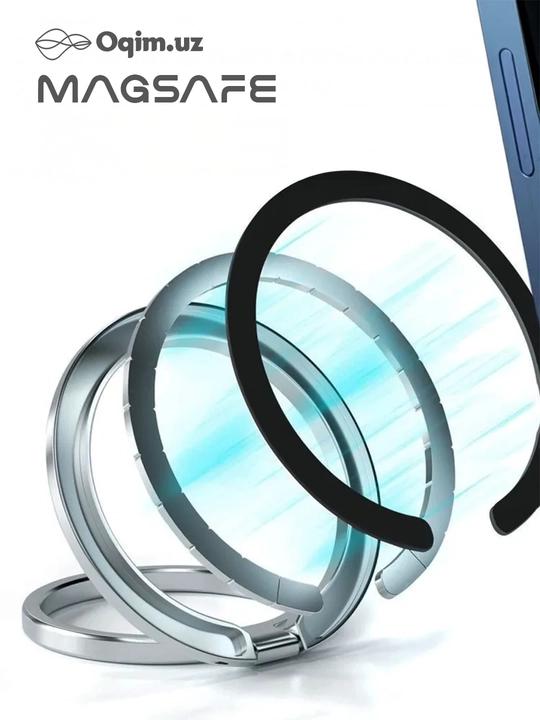 Magsafe, Telefon stend, Smartfon ushlagichi yig'iladigan Popsocket Smartfon Kumush