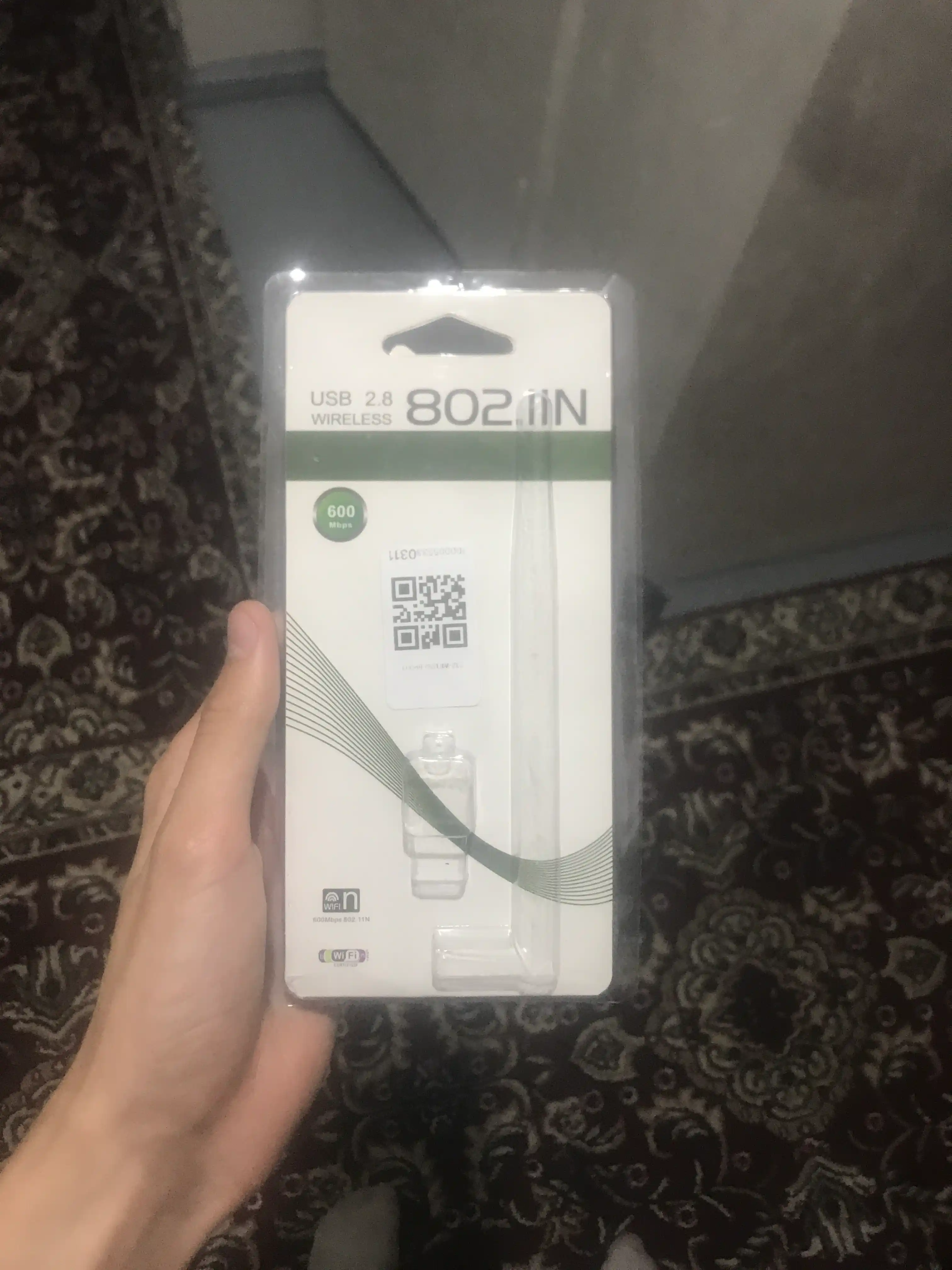 WI-FI адаптер Go-Des GD-BT318, до 1200 м, без помех, 300 Мбит/с