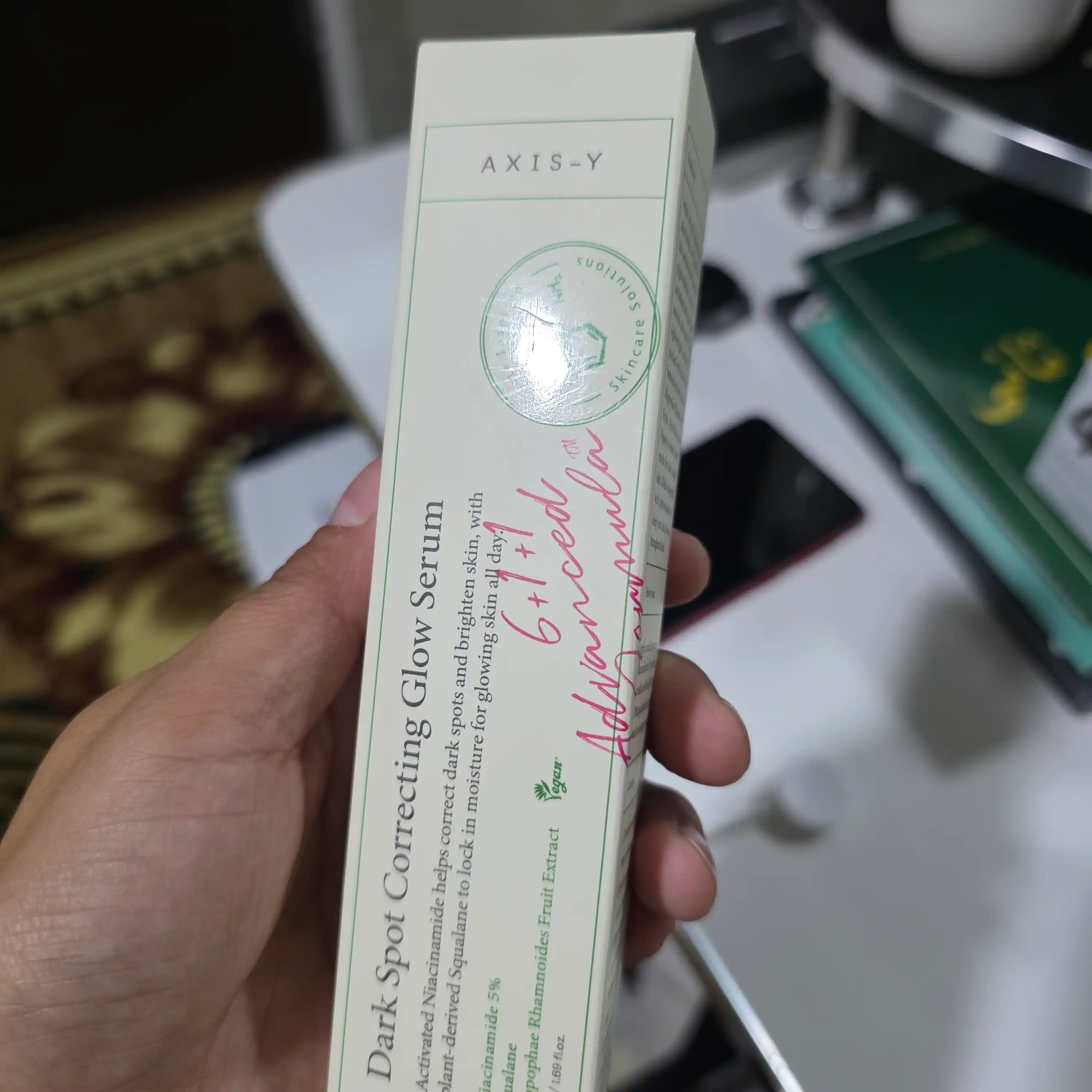 Oqartiruvchi zardob Axis - Y Dark Spot Correcting Glow Serum, 50 ml