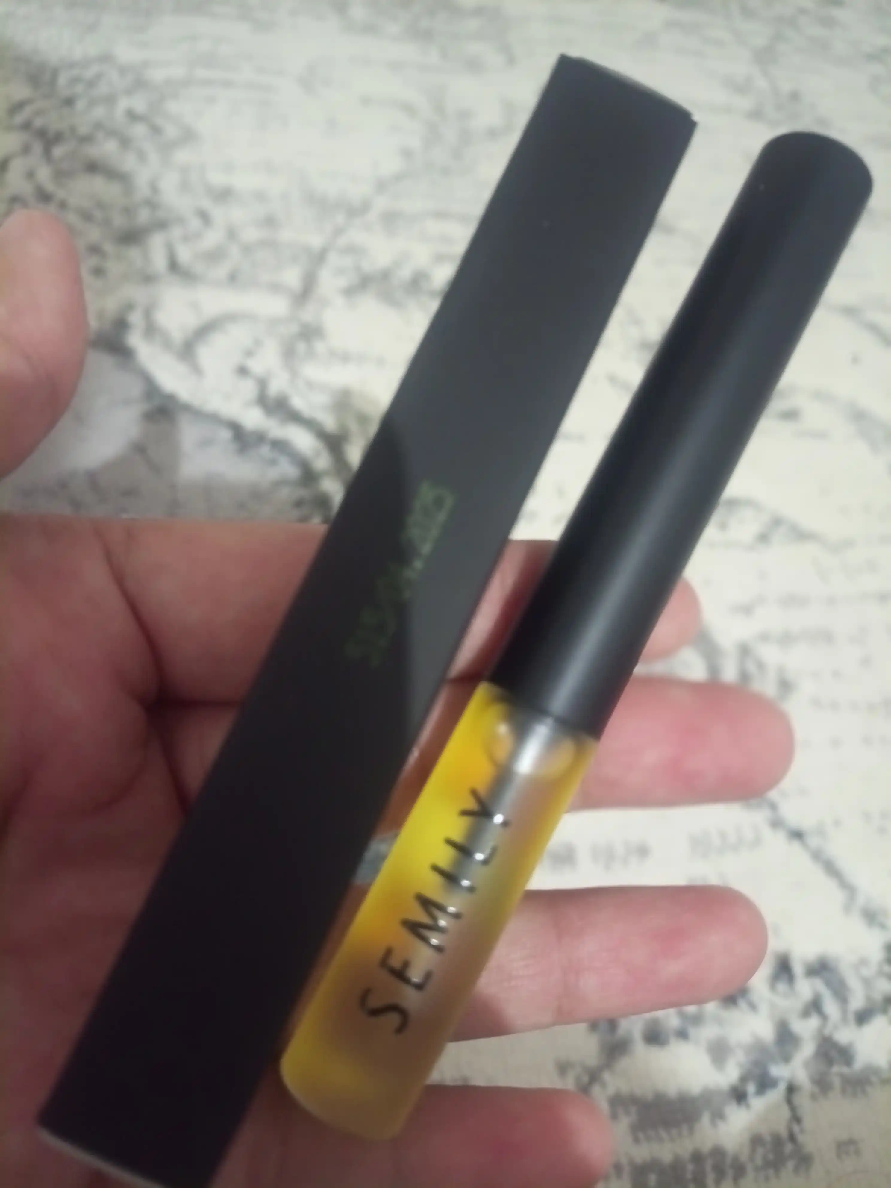 Maslo sivirotka uchun o‘sish kiprik va qosh SEMILY, maslo usma, kastor, vitamin E, 5 ml