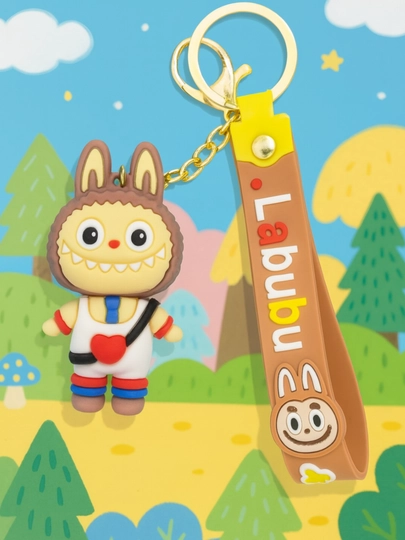 Брелок Labubu — ШКОЛА77-БРЕЛОКЛАБУБУ-СЕРЕБРН