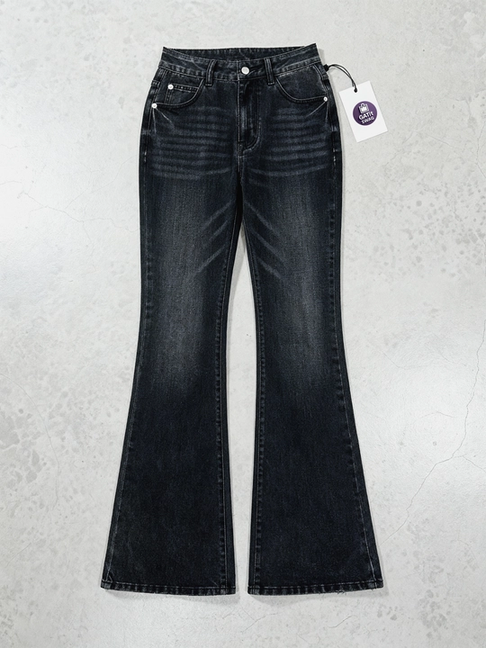 Jinsi Flared клёш stretch Y2K