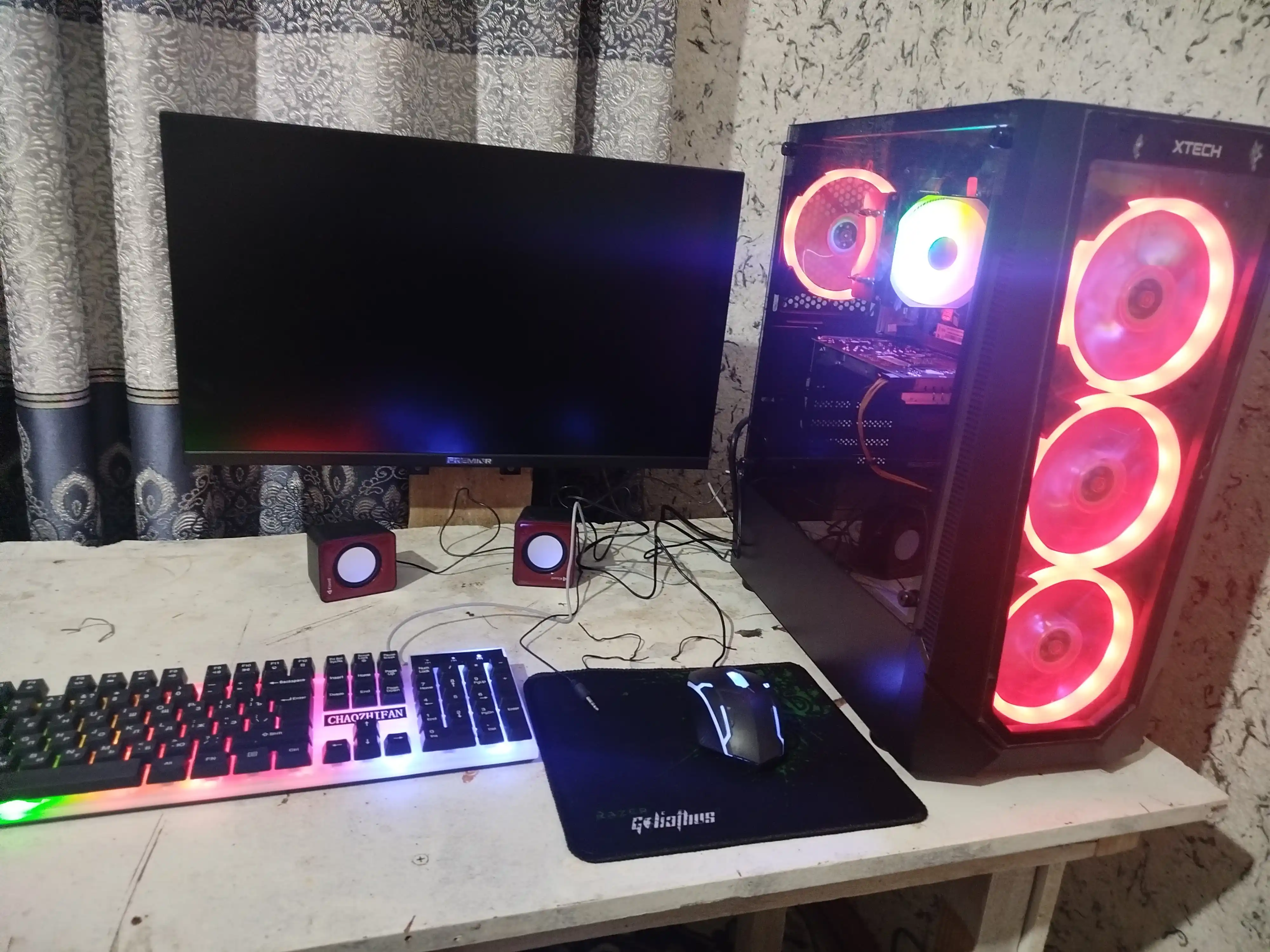 O'yin kompyuteri. Core i7, 16 GB operativ xotira, 512 GB SSD, AMD RADEON RX 580 8 GB