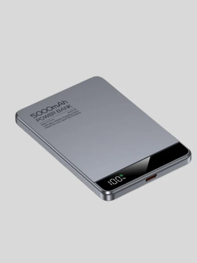 Snap & Charge Power Bank 10000 mAh magnitli, simsiz, auto aniqlovchi zaryadka qurilmasi