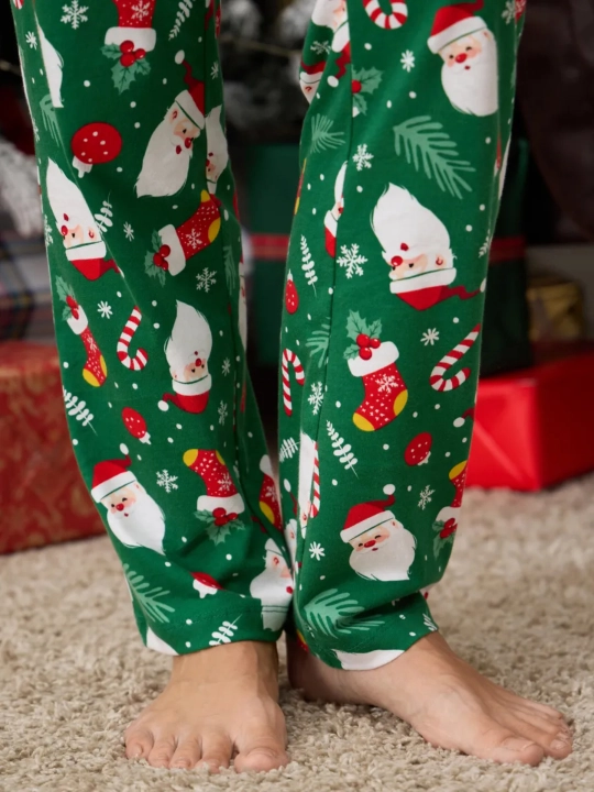Ayollar uchun pijama yangi yilga, paxta NEO