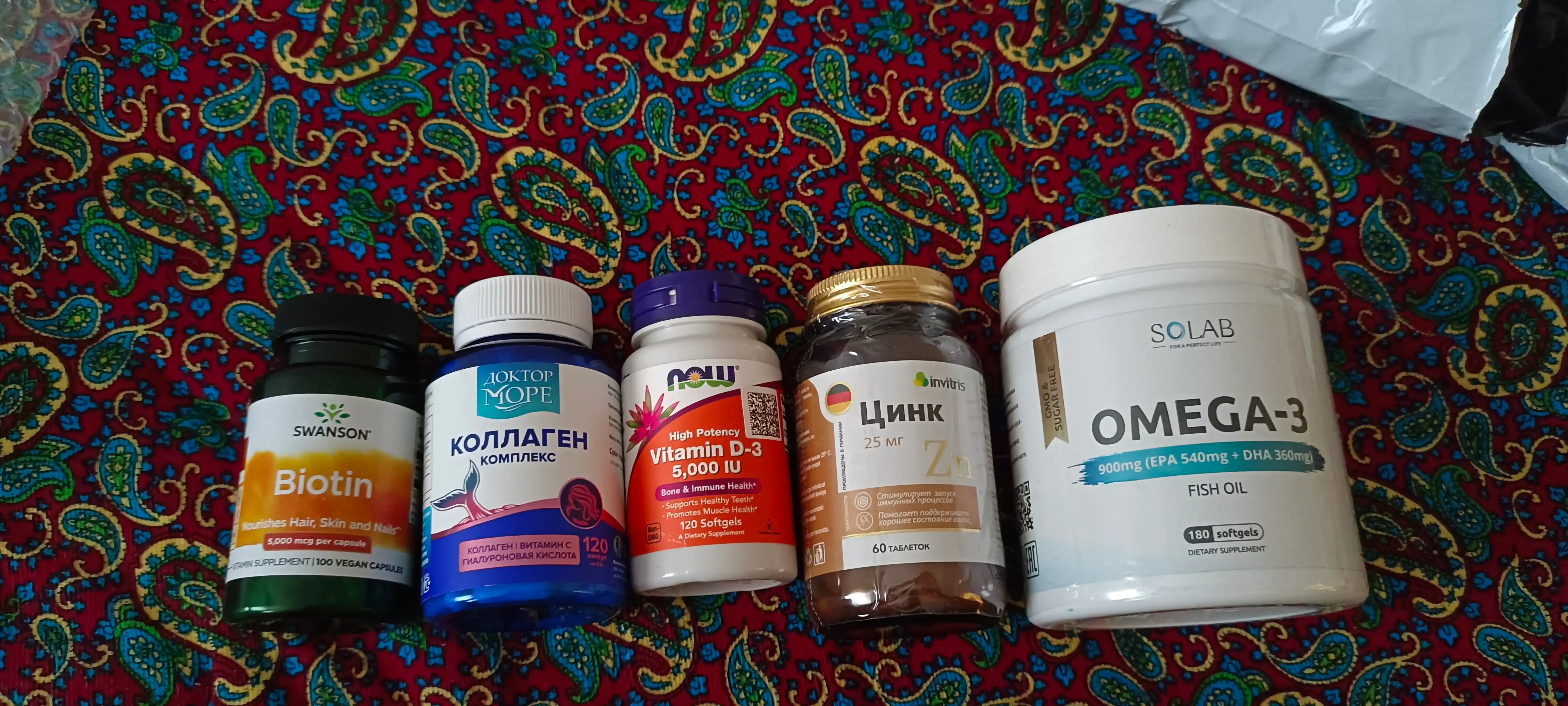 Omega-3, SOLAB, 900 mg, 180 kapsula