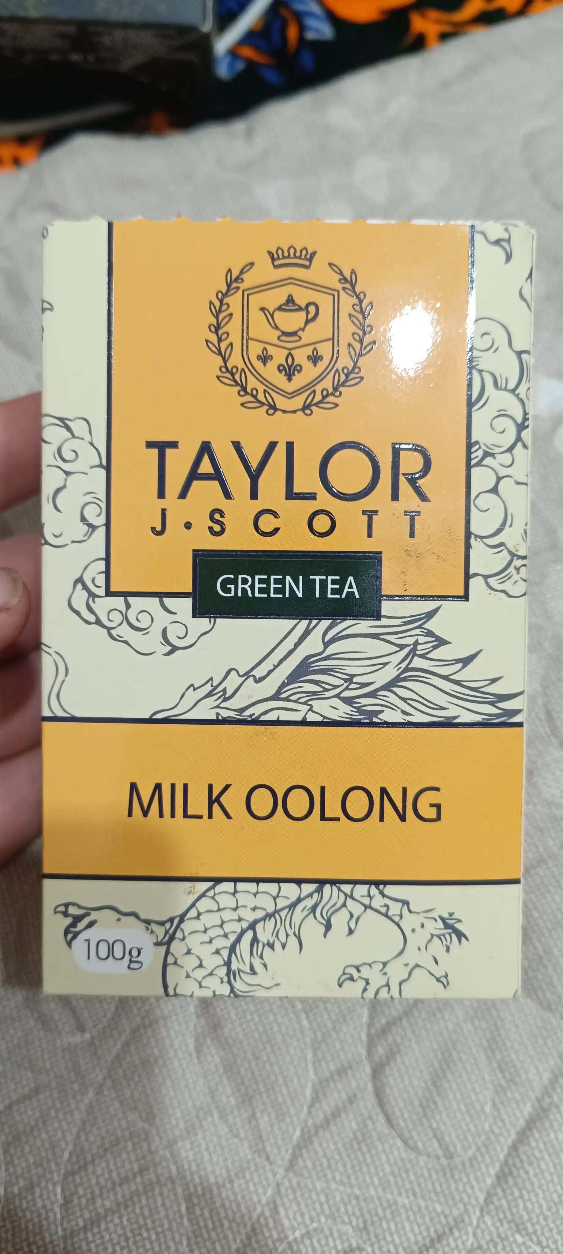 Чай зеленый Taylor Milk Oolong, молочный Улун, 100 гр