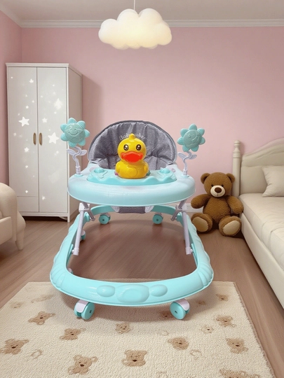 Ходунки для малышей "Baby Walker 809Y", с игрушками и музыкальной уткой