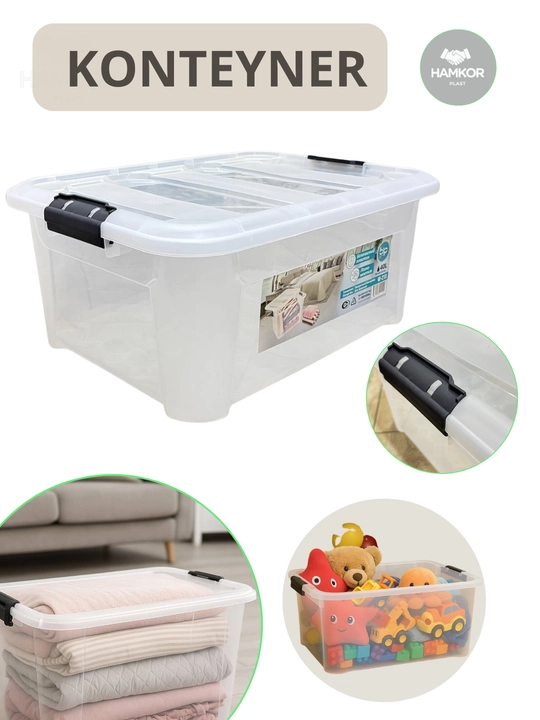 Органайзер для хранения, контейнер, 60 л, Big Box