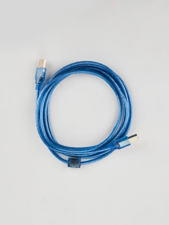 USB кабель для принтера, сканера, МФУ, экранированный, 1.5, 3, 5 м