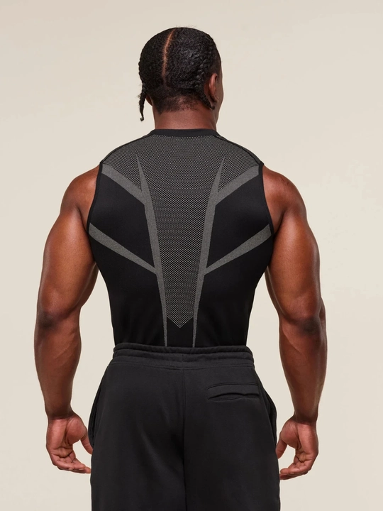 Erkaklar uchun mayka Gymshark, kompression, sport, elastik, tez quriydigan, fitnes uchun