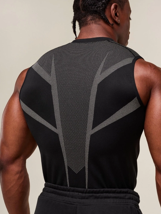 Erkaklar uchun mayka Gymshark, kompression, sport, elastik, tez quriydigan, fitnes uchun