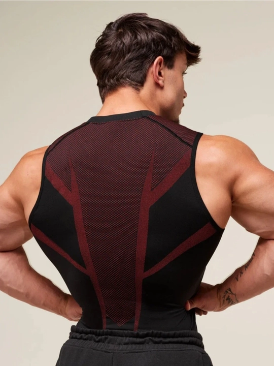 Erkaklar uchun mayka Gymshark, kompression, sport, elastik, tez quriydigan, fitnes uchun