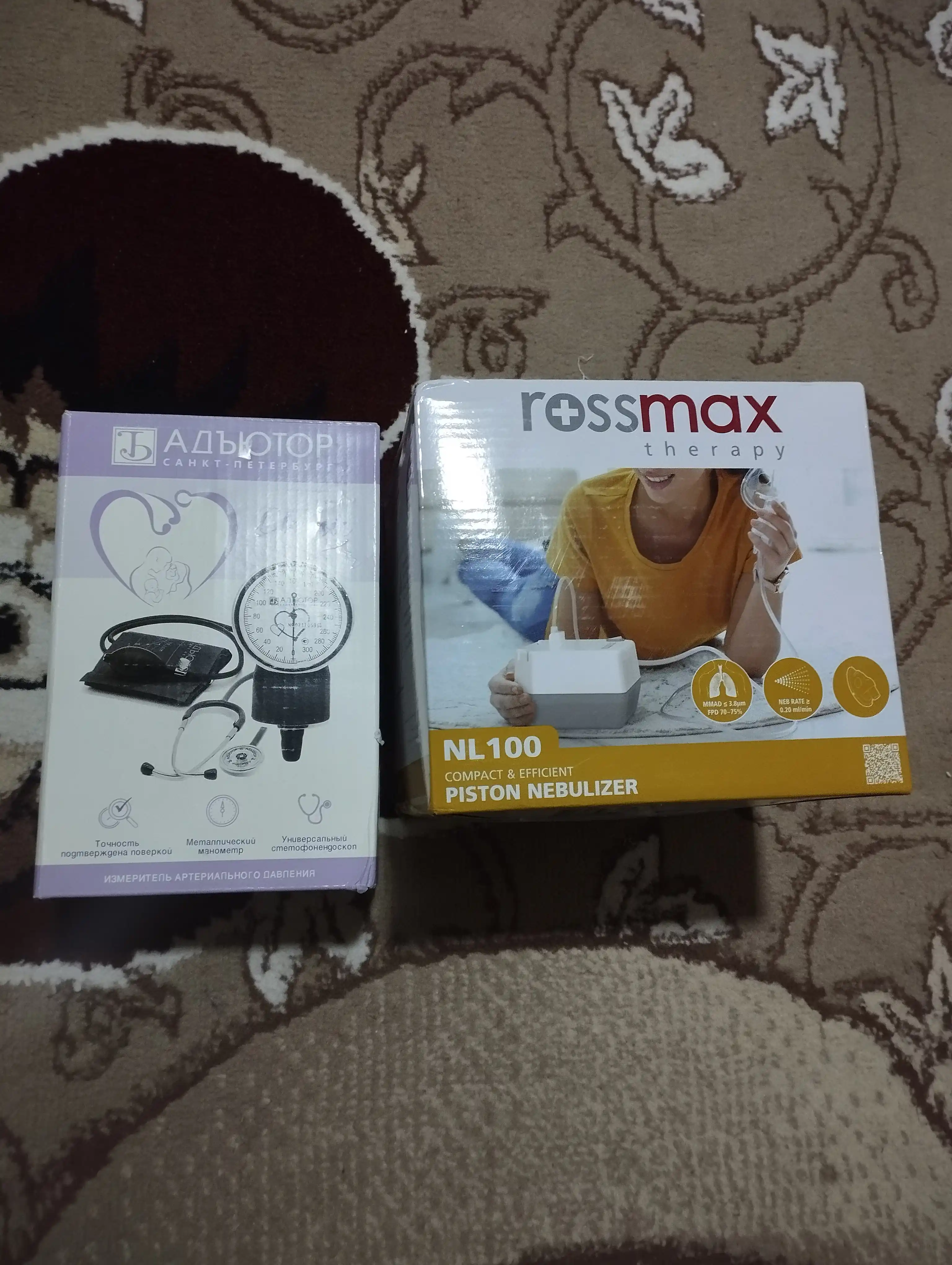 Shvetsariya Ingalyatori-nebulizeri NL100 Rossmax Swiss