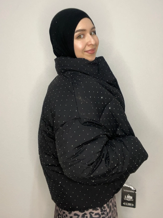 Kurtka ayollar uchun, qishki issiq kurtka issiq, toshli, ayollar kiyimi, ayollar kurtkasi
