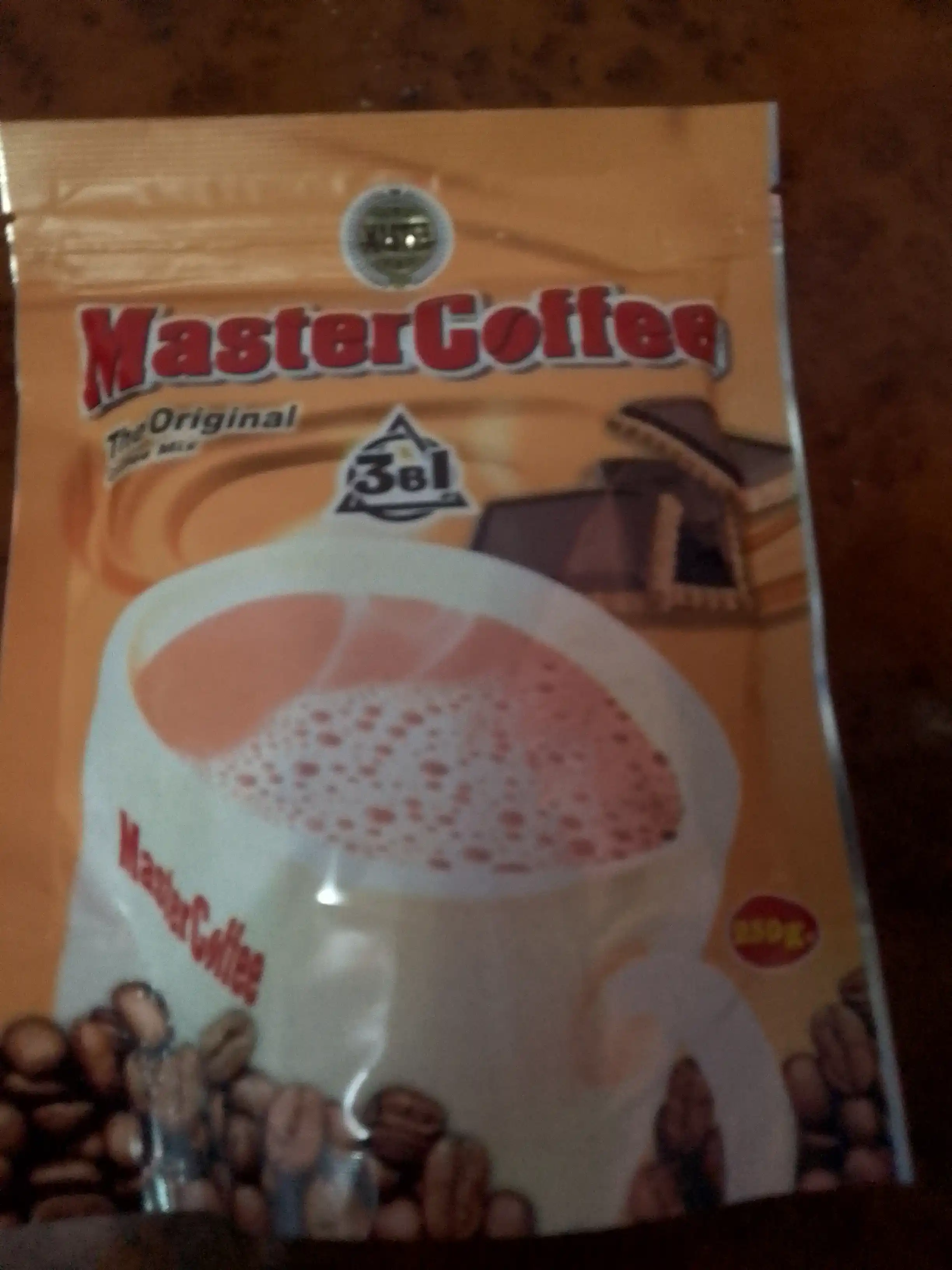 Кофе растворимый MasterCoffe, 3 в 1, 250 г