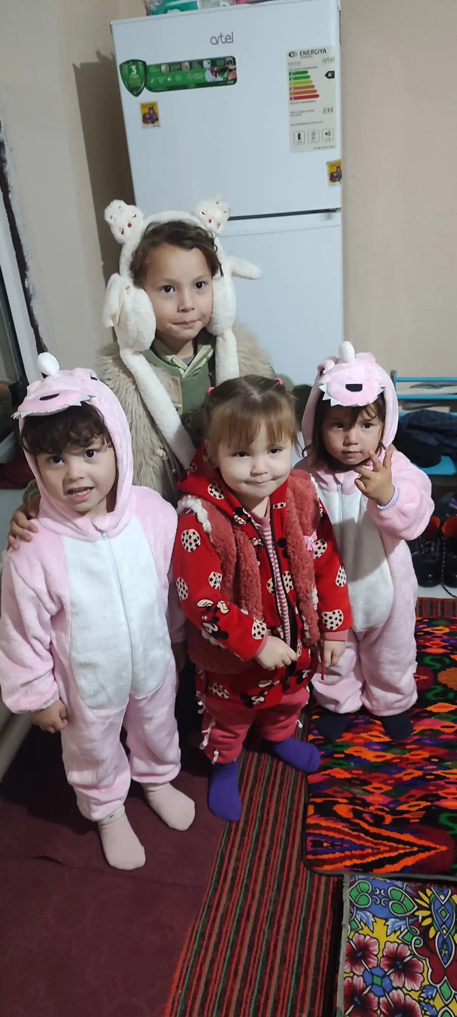 Кигуруми для детей, пижама для малышей, на осень, зиму и весну, детский комбинезон