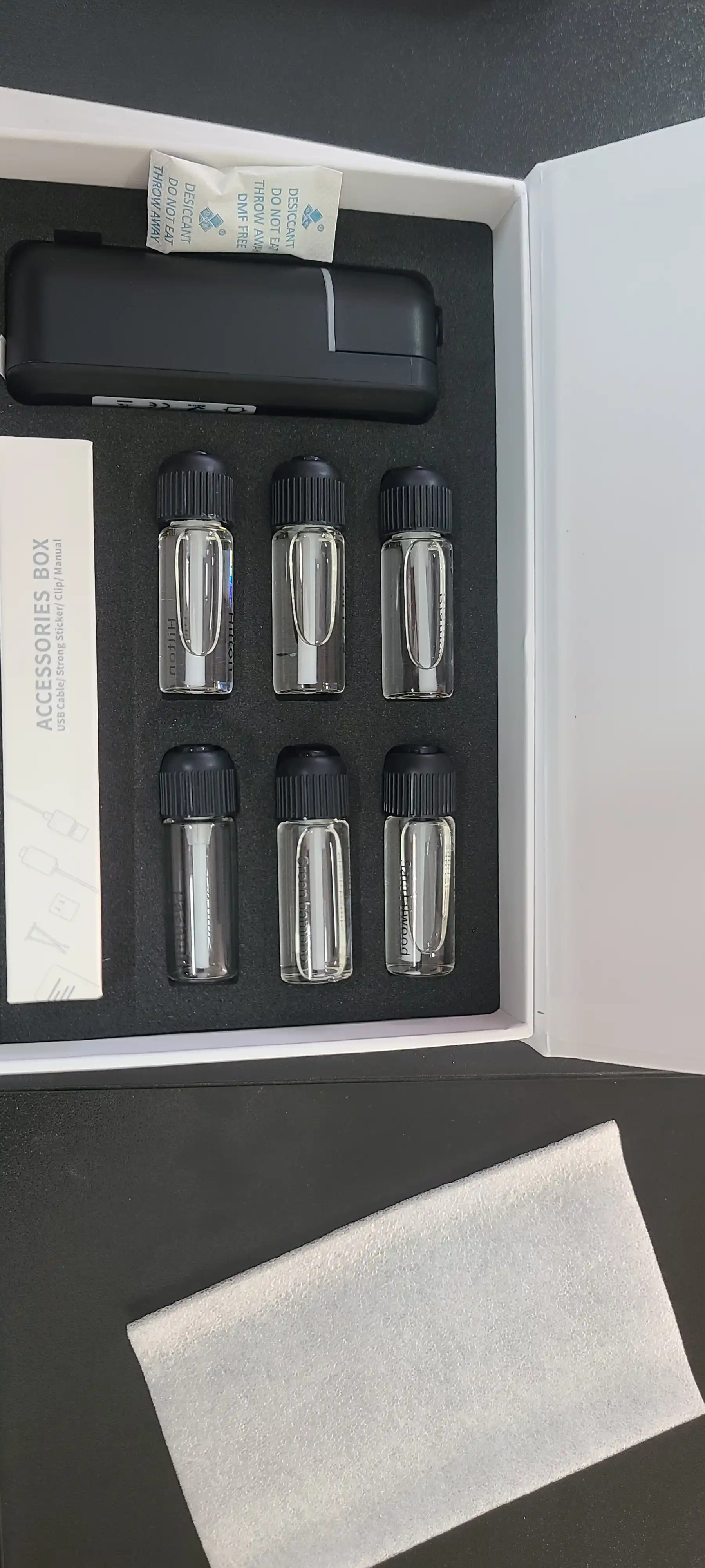 Автомобильный освежитель воздуха, электрический Ultrasonic, беспроводной, 6 ароматов