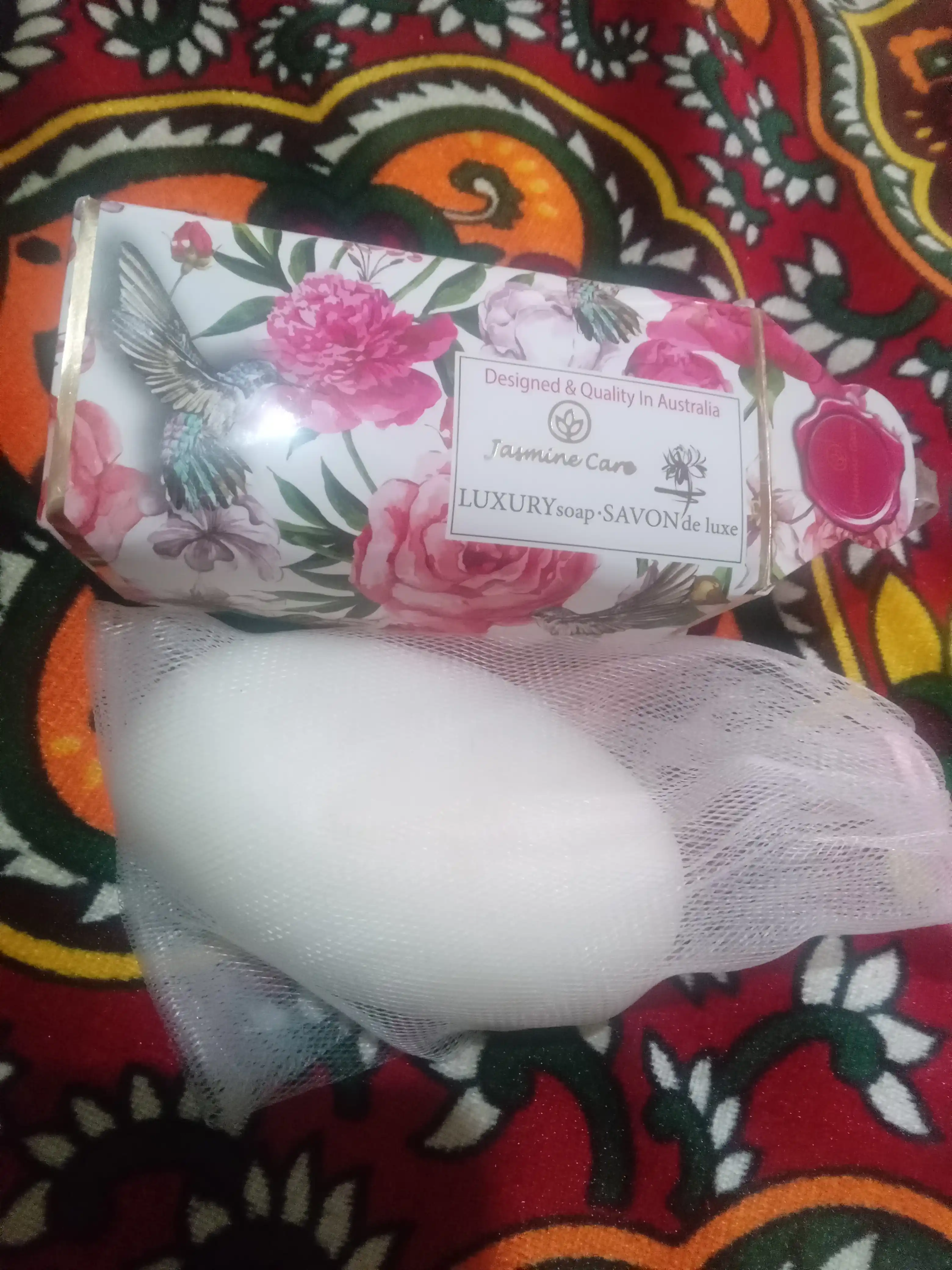 Jasmine Care kosmetik krem sovuni, aromatik ekstraktlar bilan, 208 g