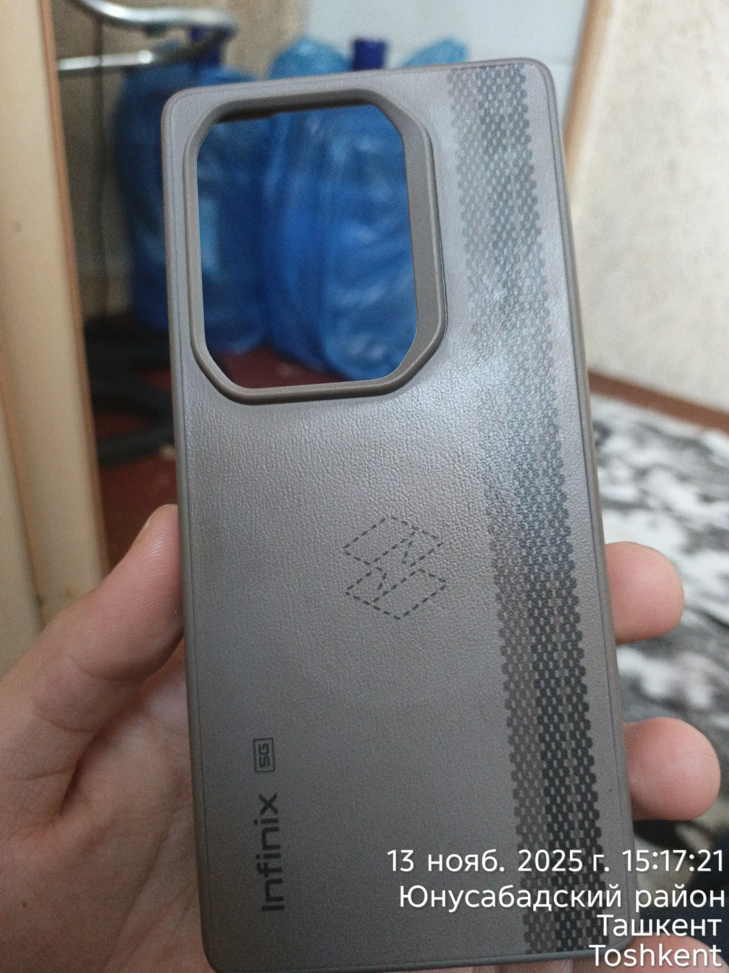 Чехол для Infinix NOTE 50 Pro / NOTE 50 Vegan Leather