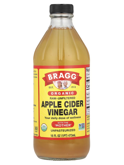 Bragg sirkali organik olma sirkasi, filtrlanmagan, 473 ml