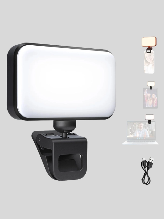 LED yoritish, video yoritish, foto va video suratga olish uchun portativ RGB LED chiroq