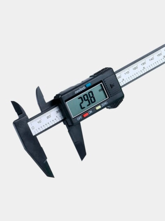 Kaliper plastik, 150 mm, elektron