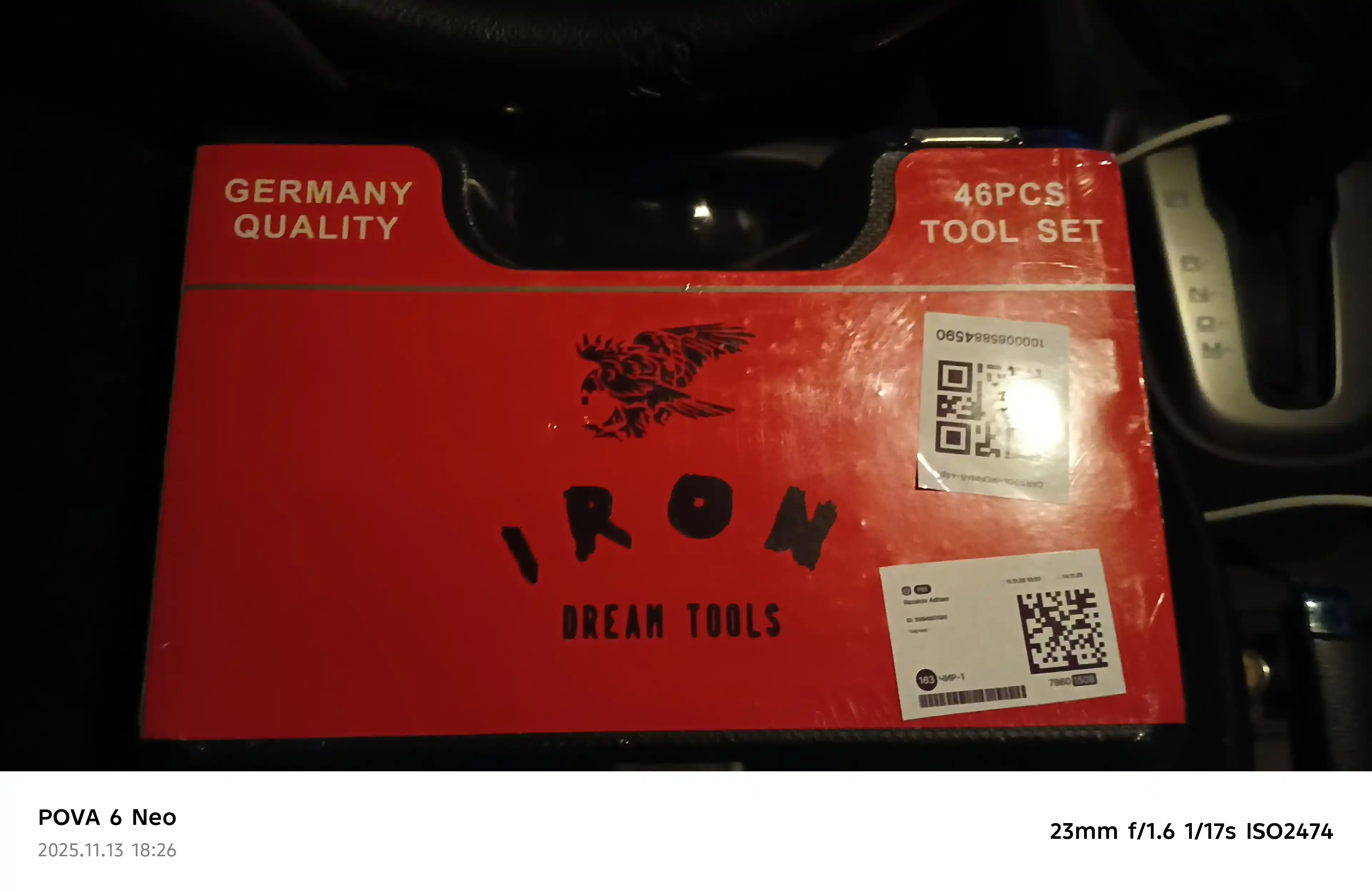 Набор инструментов IRON, 46–215 предметов