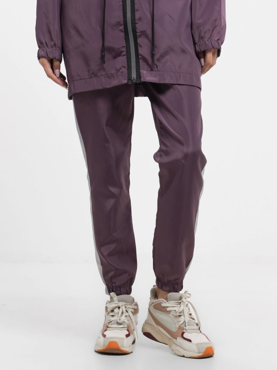 Ayollar uchun ikki rangli sport vetrovka kostyumi, kapyushonli, S–XXL