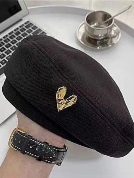 Берет-шапка женский, стильный головной убор, берет женский, зимняя шапка для женщин