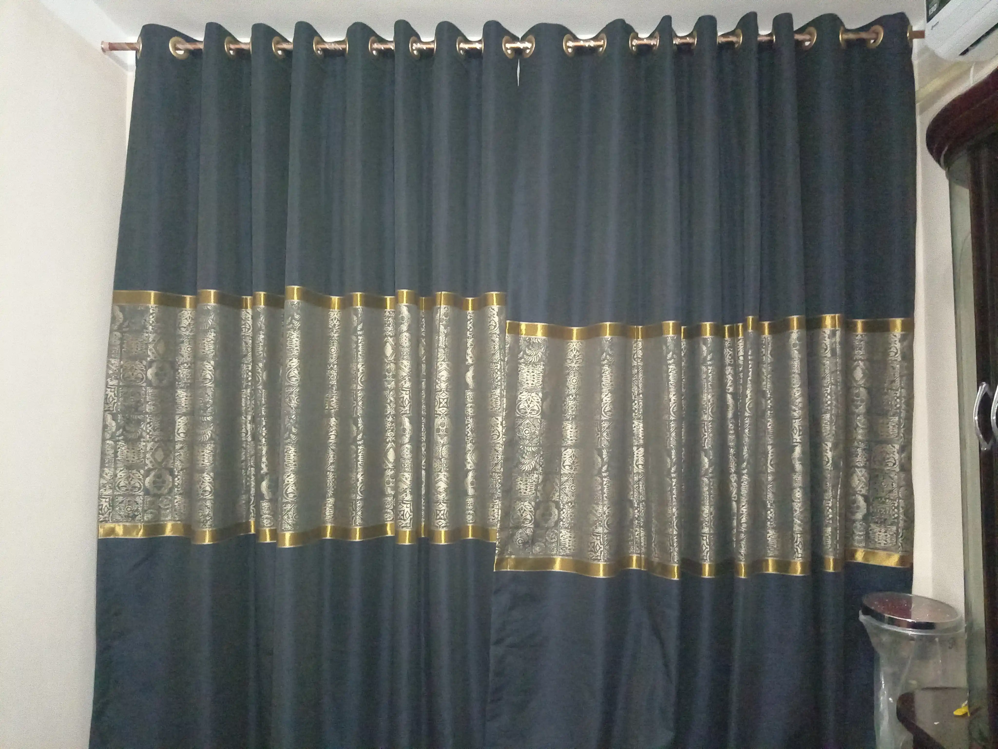 Qalin parda, parter Pano - 3 m x 3 m, qadoqda 2 dona