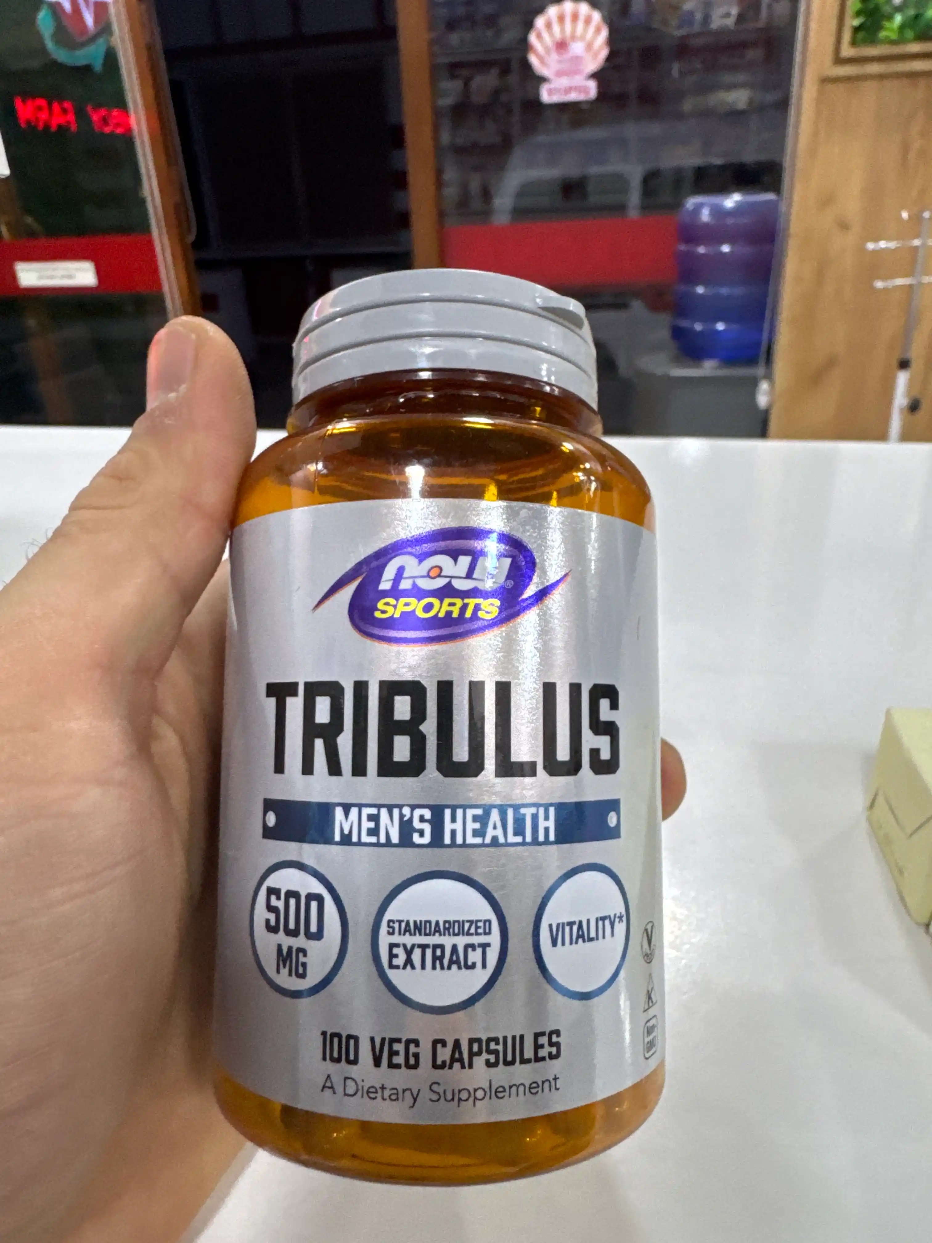 Трибулус Now Foods Tribulus 500 мг, 100 мягких капсул