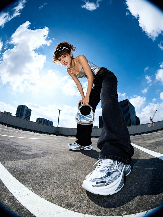 Jinsi Flared клёш stretch Y2K