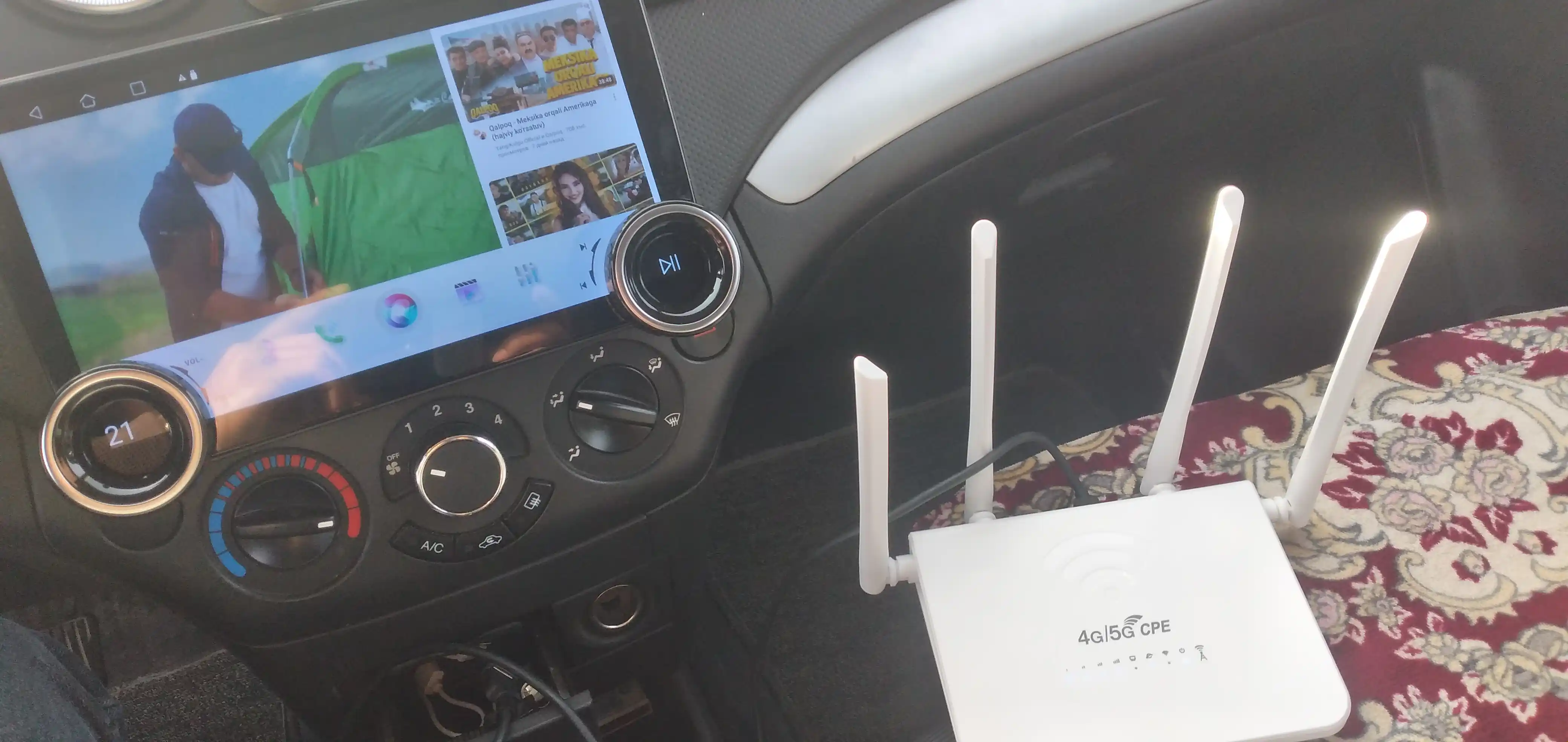 Авто монитор Diamond Android, Cobalt, Gentra, Spark, Nexia 1, 2, 3, Damas, Matiz