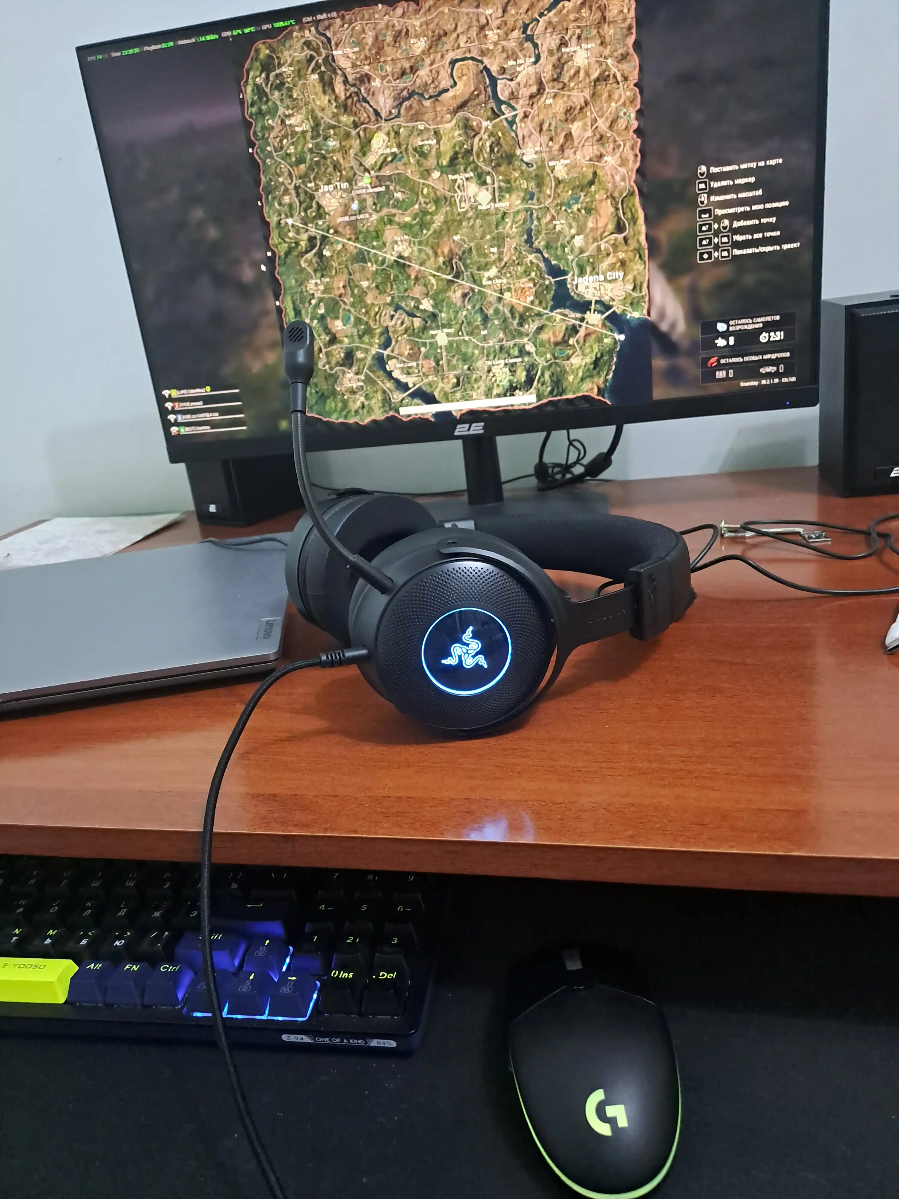 O'yin simli quloqchinlari Razer Kraken V3/V3 X/ V3 LITE, RGB