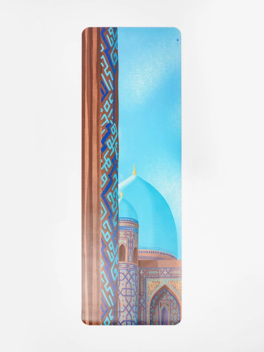Лимитированный арт-коврик для йоги и пилатеса «Echoes of Uzbekistan»