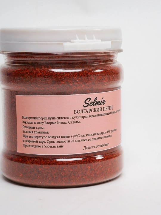 Shirin paprika, Selmir 100 g, taomlaringiz uchun yorqin ta'm va xushbo'y hid
