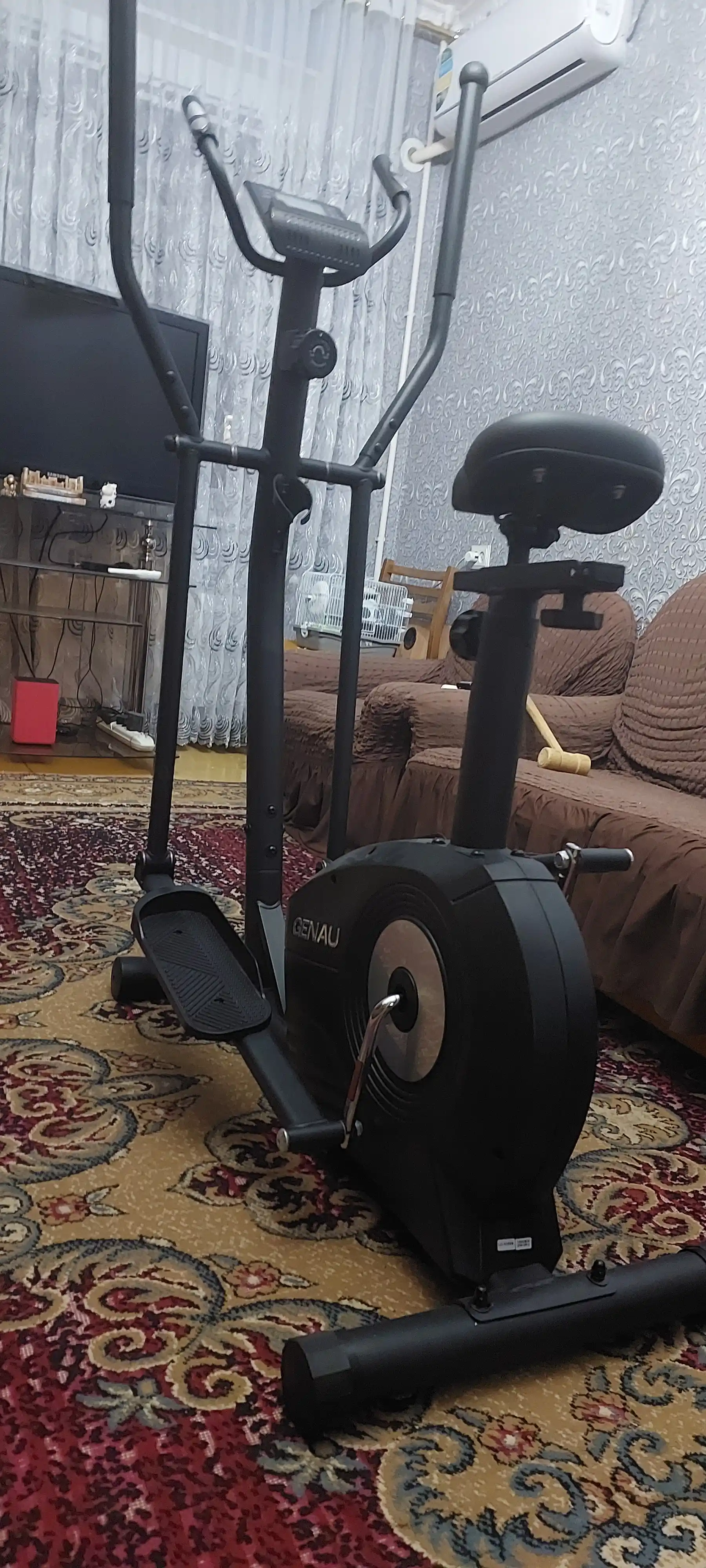 Эллиптический тренажер, вело-лыжа, Genau GN-102 *ET1-02A