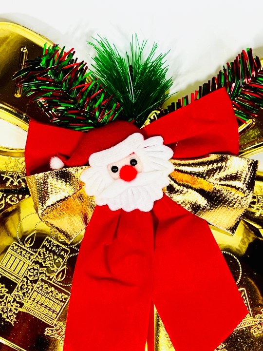 Новогодний дверной колокольчик