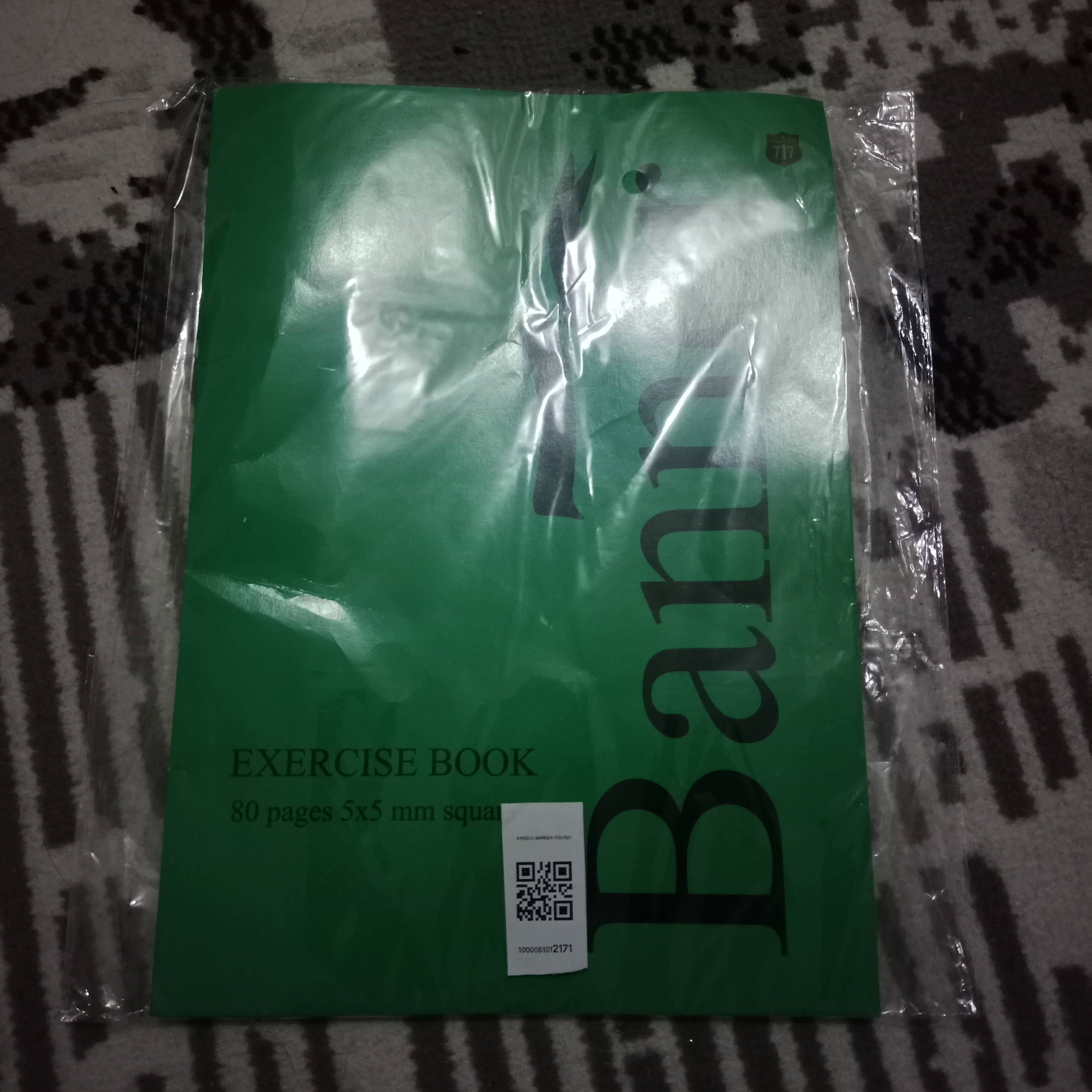 Banner daftar, katakli, A4 format, 40 varaq