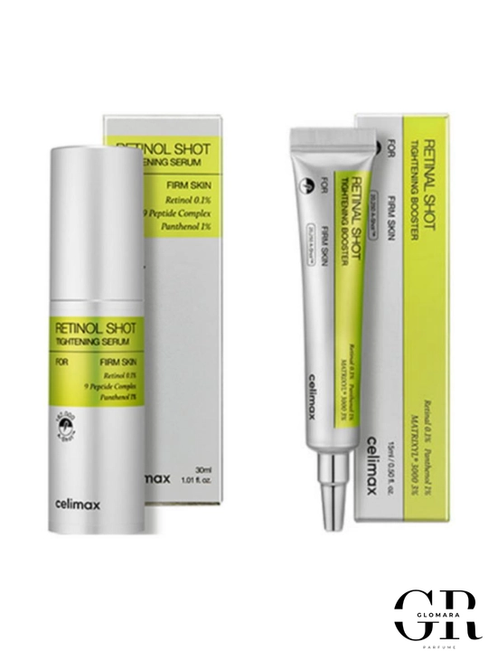 Celimax Retinol Shot, крем и сыворотка с ретинолом и микроиглами для подтяжки кожи 