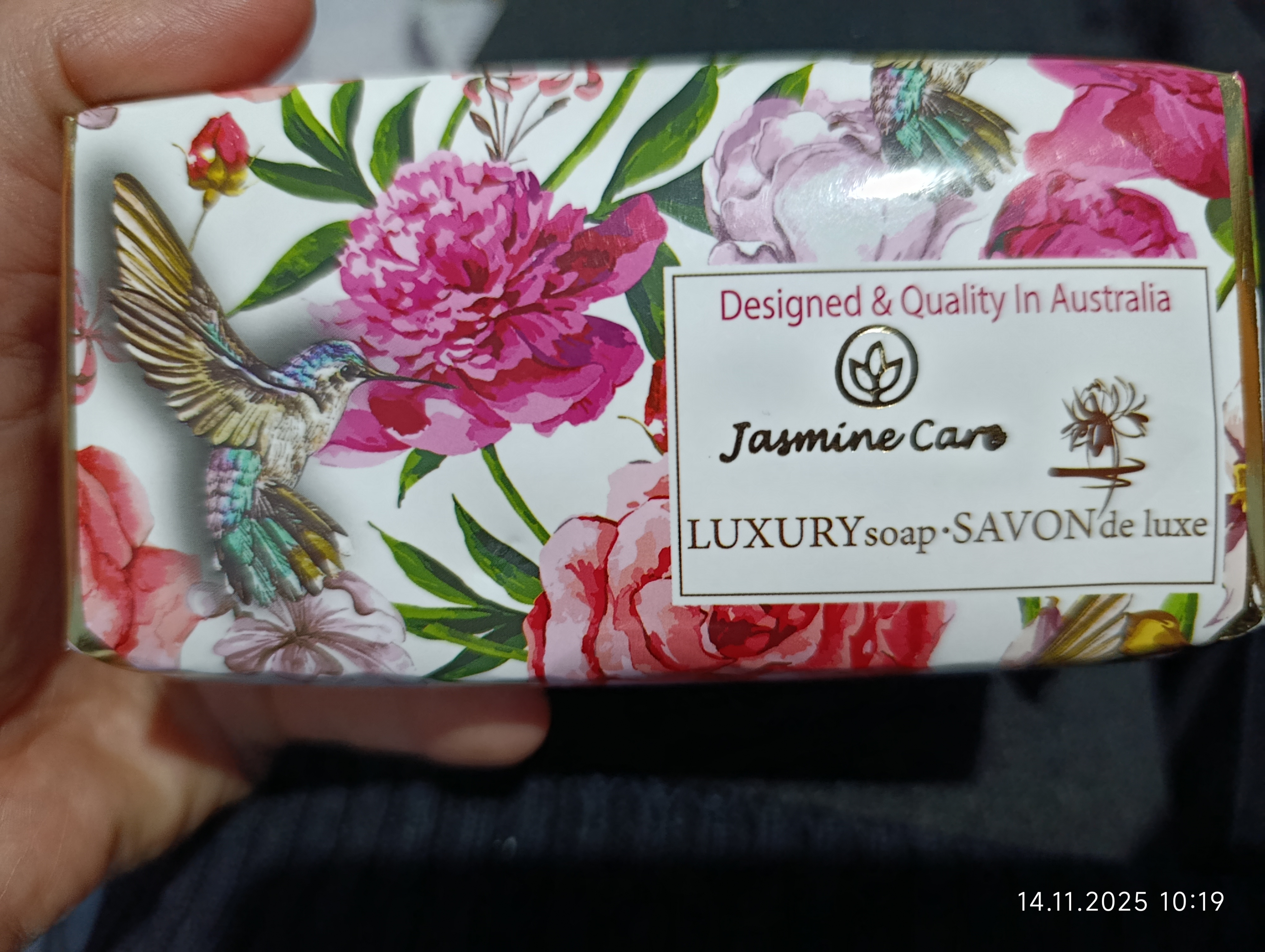 Jasmine Care kosmetik krem sovuni, aromatik ekstraktlar bilan, 208 g