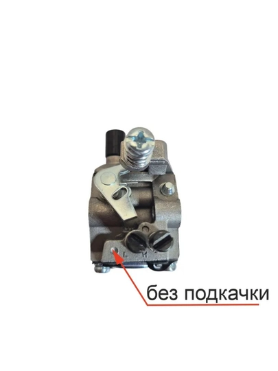 Карбюратор для китайской бензопилы 4500-5200 без подкачки, 5800 с подкачки
