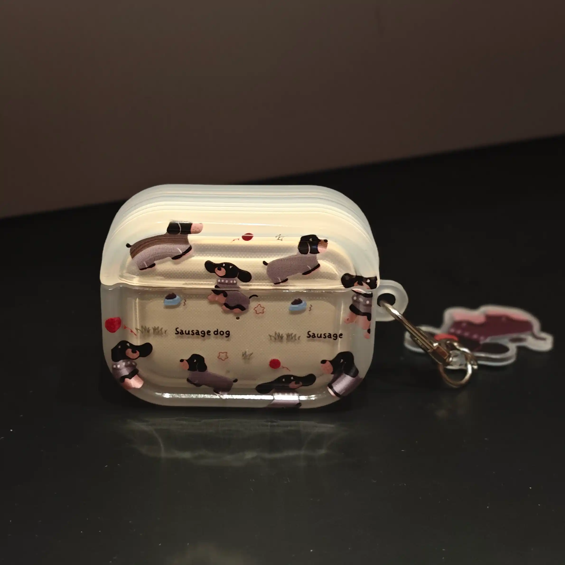 Чехол для беспроводных наушников AirPods 1, 2 pro, 3, 4